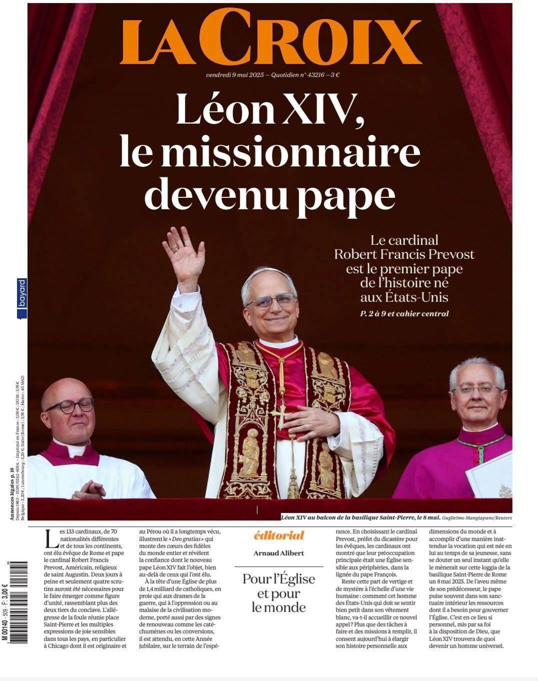 Pour l’Église et pour le monde
