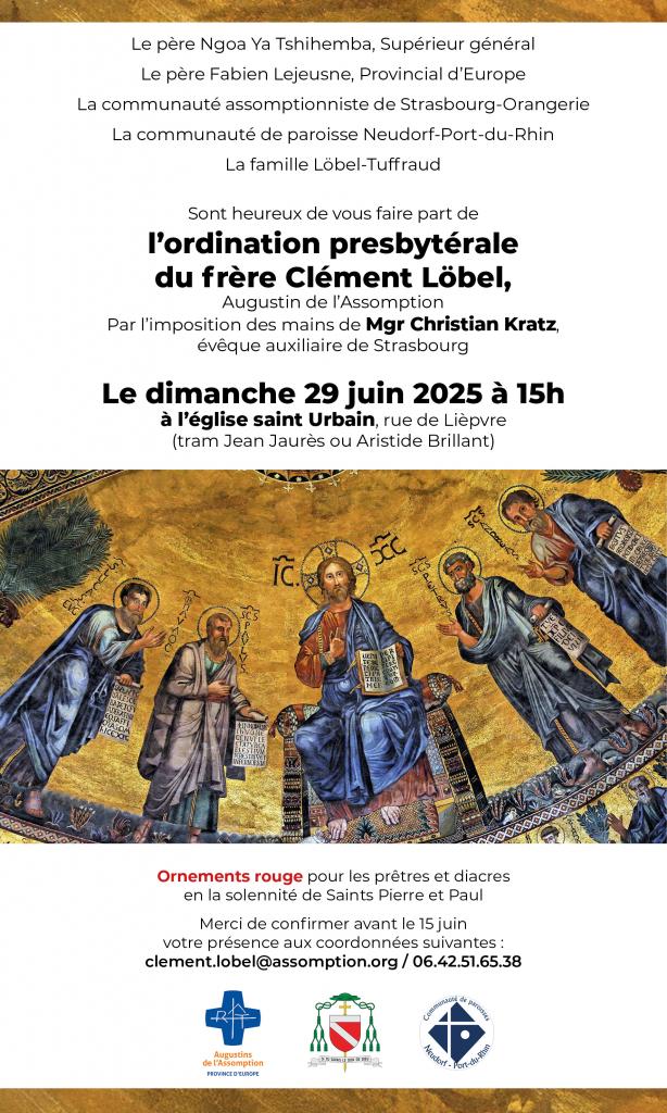 Ordination Presbytérale