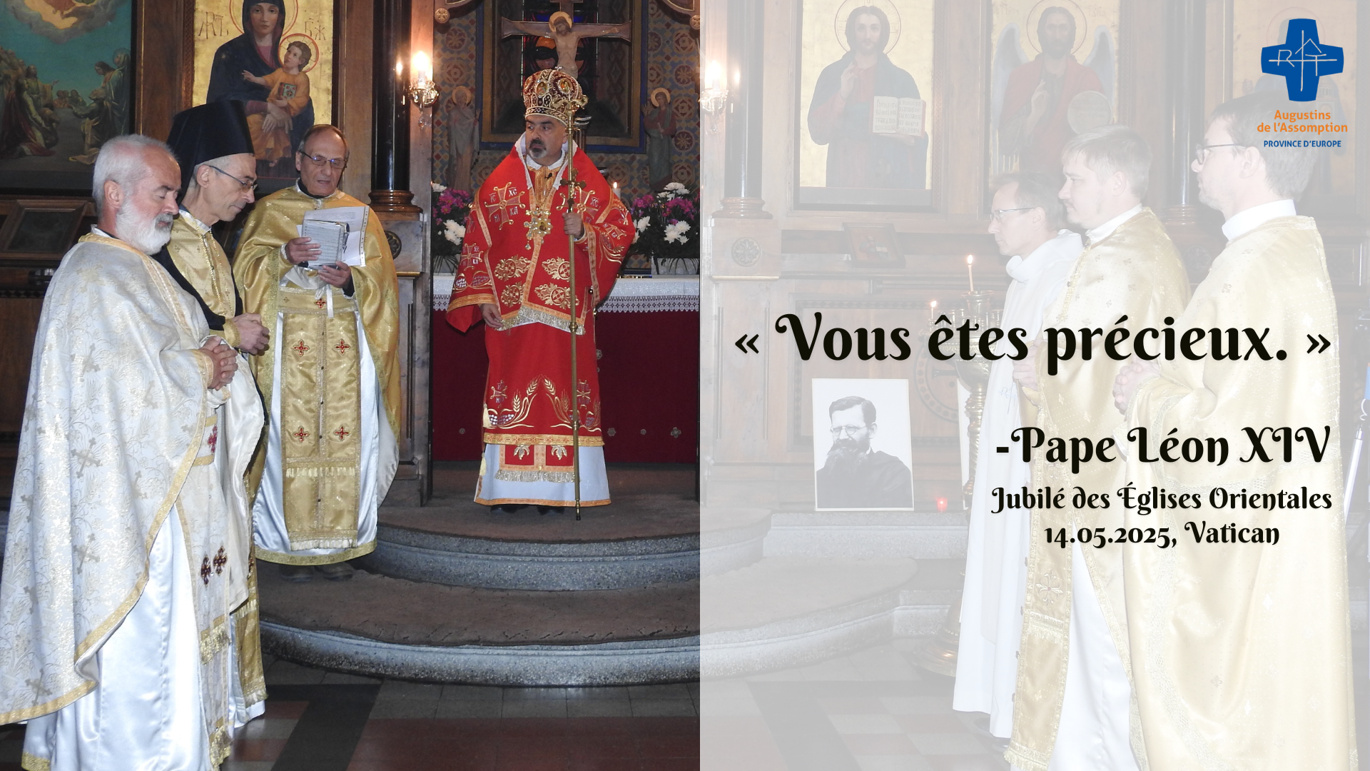 Message du Pape Léon XIV à l’occasion du Jubilé des Églises orientales