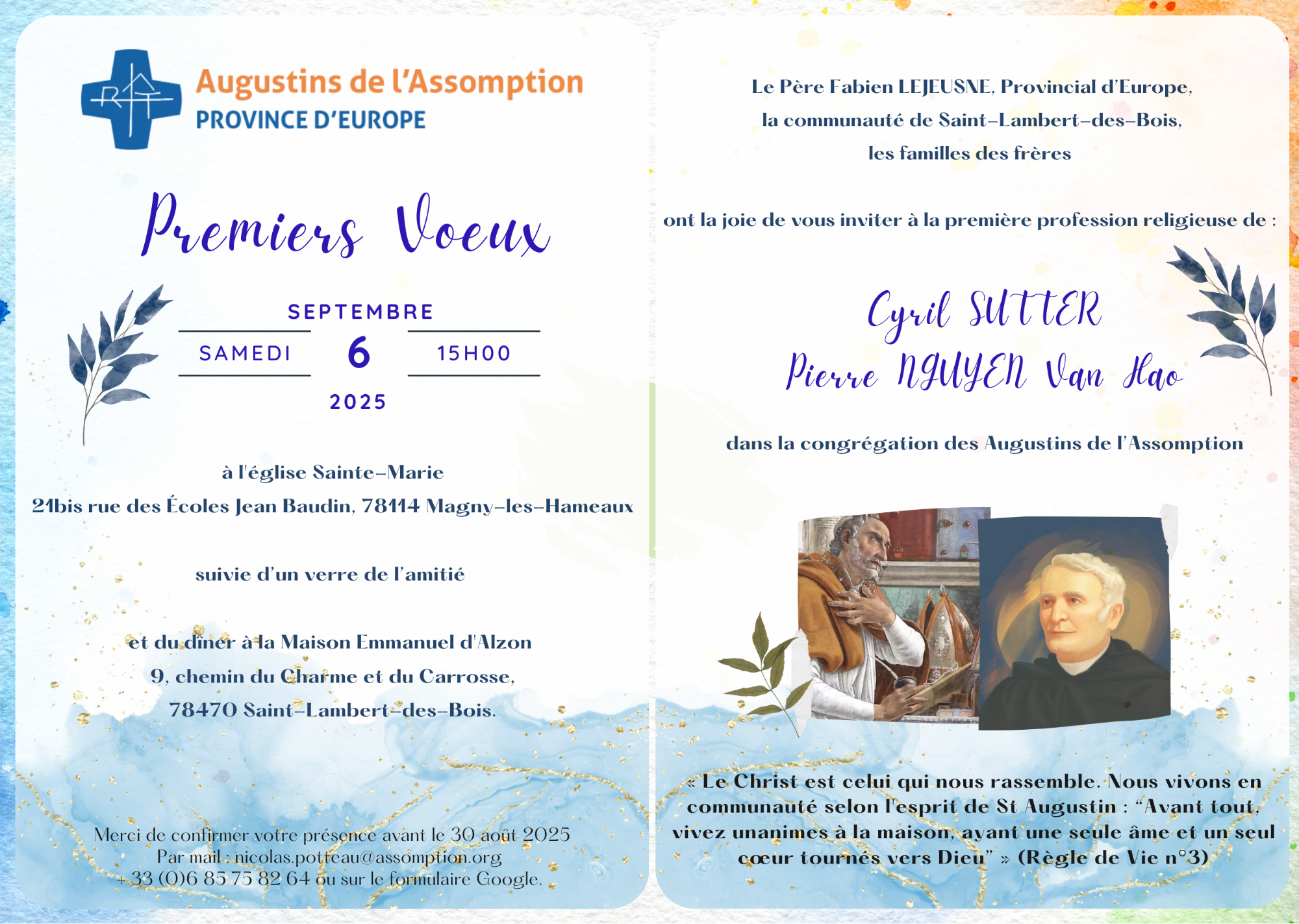 Premiers Vœux