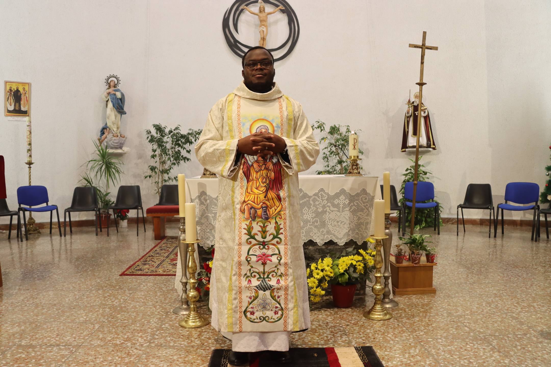 Ordination diaconale du Frère Christian Aziamale à Elche, en Espagne