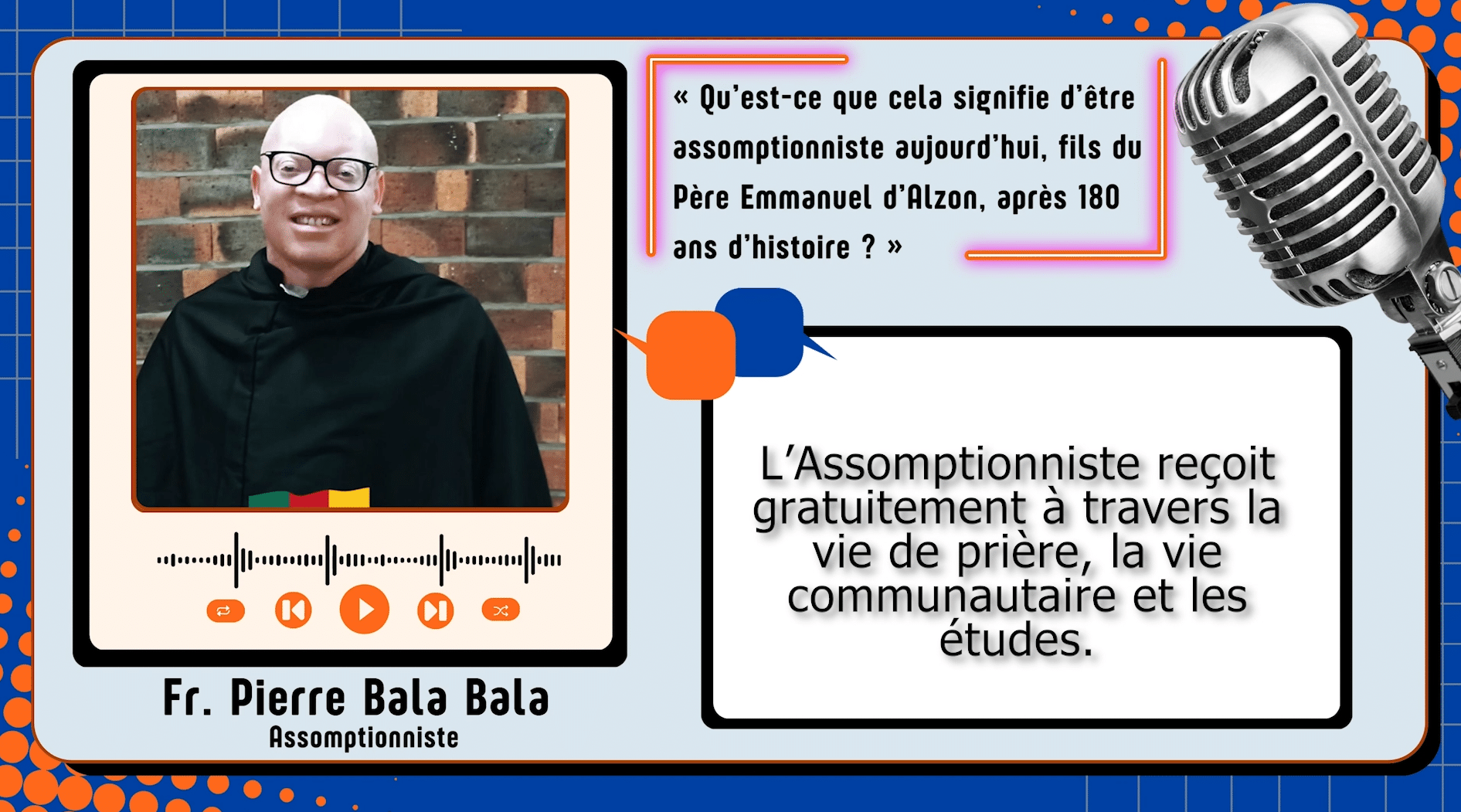 La Minute d’Avent #10 avec le frère Pierre Bala (communauté d’Athènes)