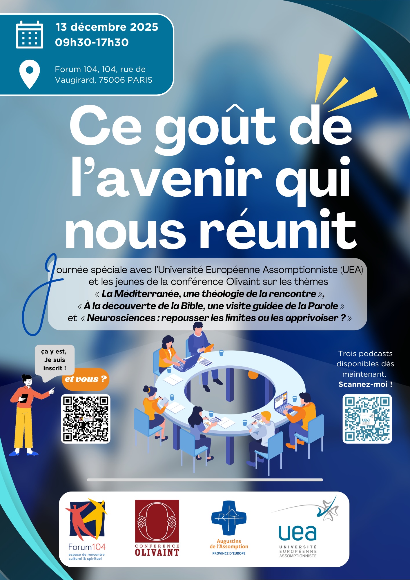 Ce goût de l’avenir qui nous réunit