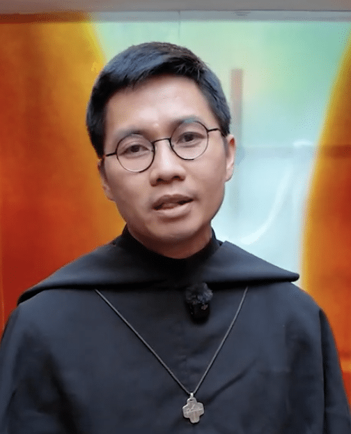 Frère Antoine-Marie Hùng, en communauté à l&rsquo;Auberge Adveniat